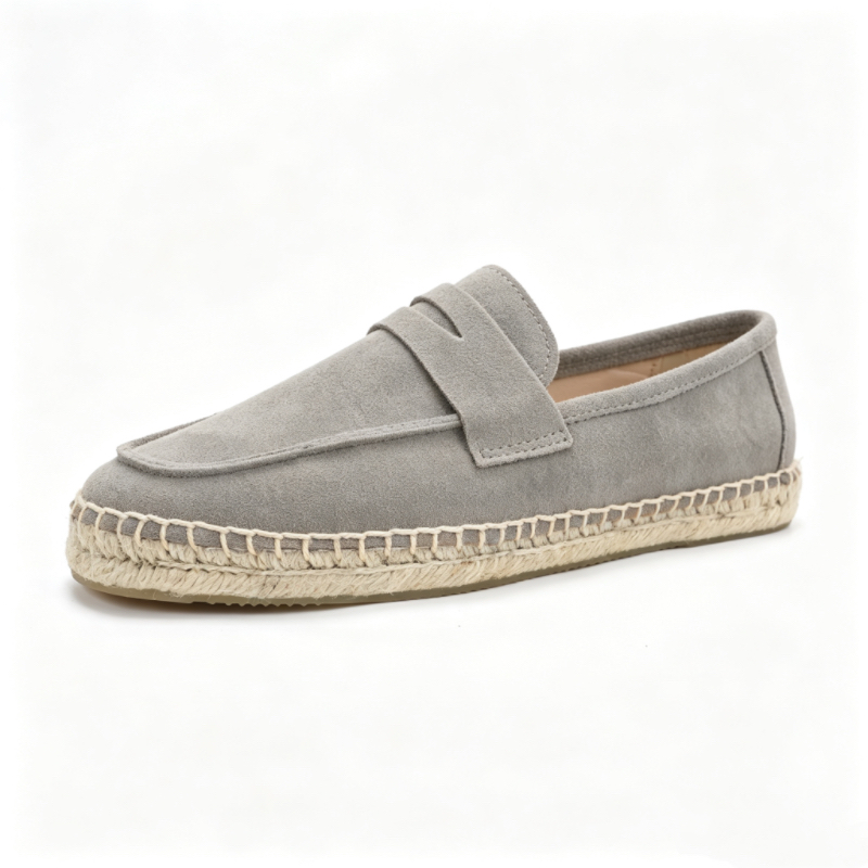 ユニセックス スエード ローファー エスパドリーユ ジュート - Espadrille Slip On のレビューと価格