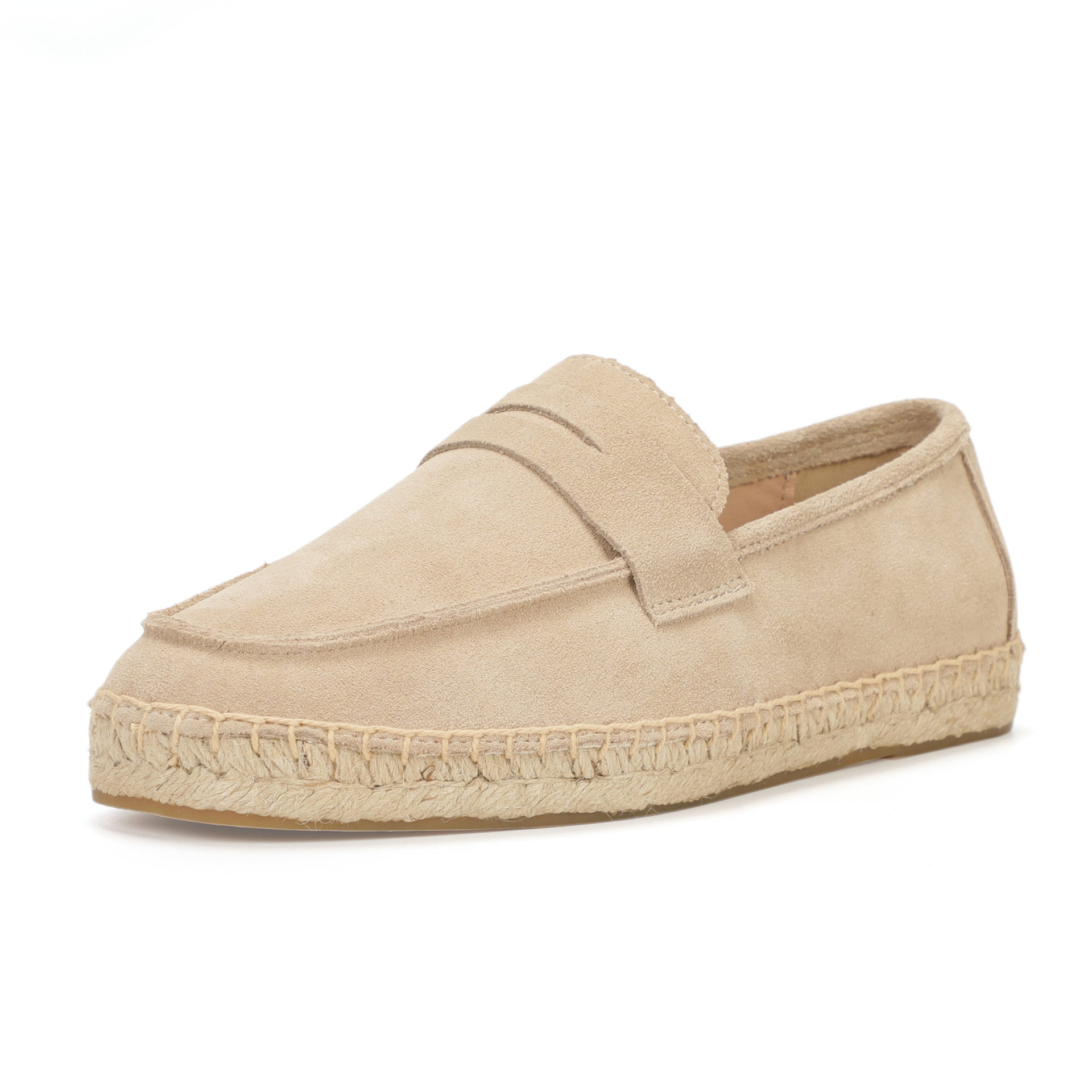 ユニセックス スエード ローファー エスパドリーユ ジュート - Espadrille Slip On のレビューと価格