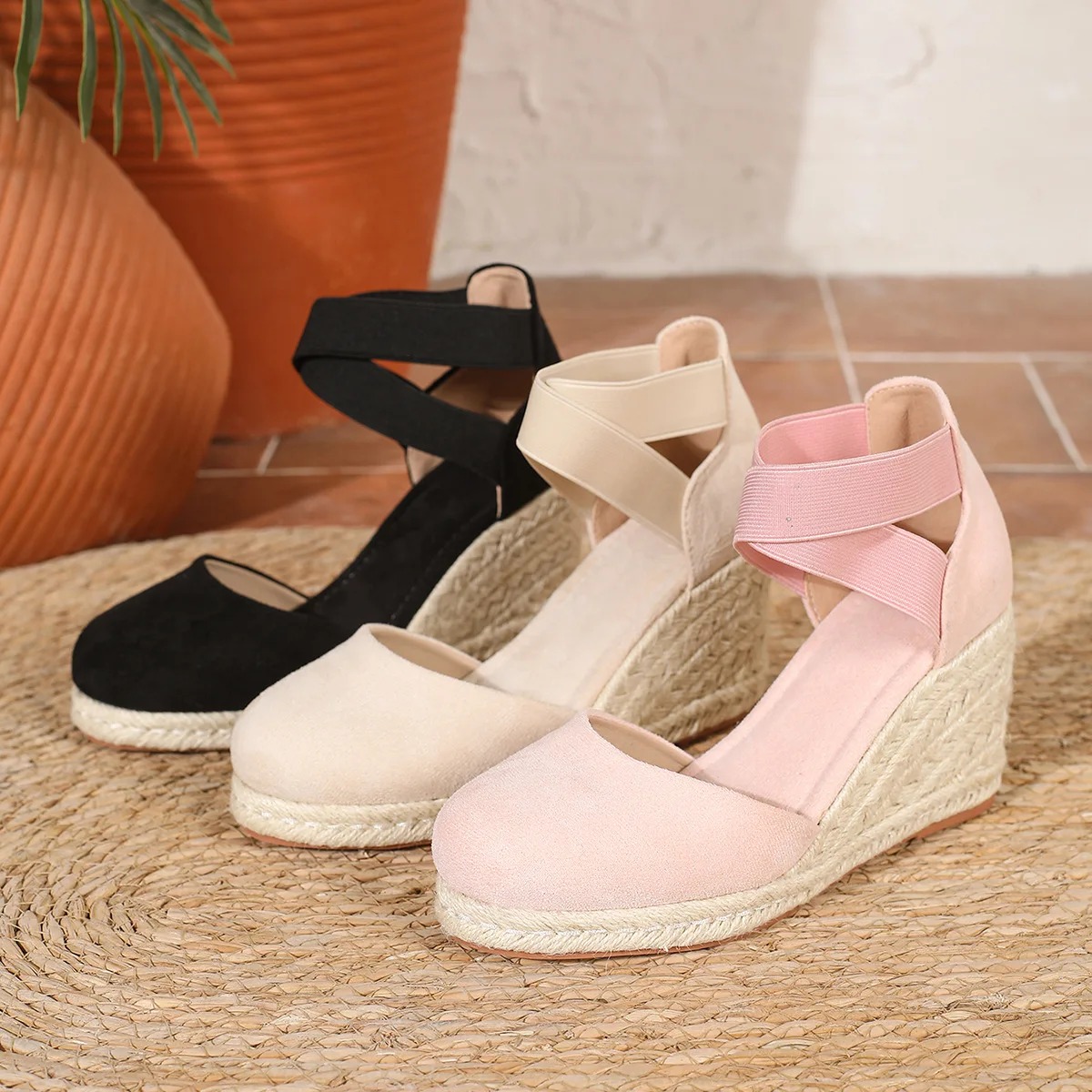 カバートゥ レディース エスパドリーユ ウェッジ サンダル  - Espadrille Slip On のレビューと価格