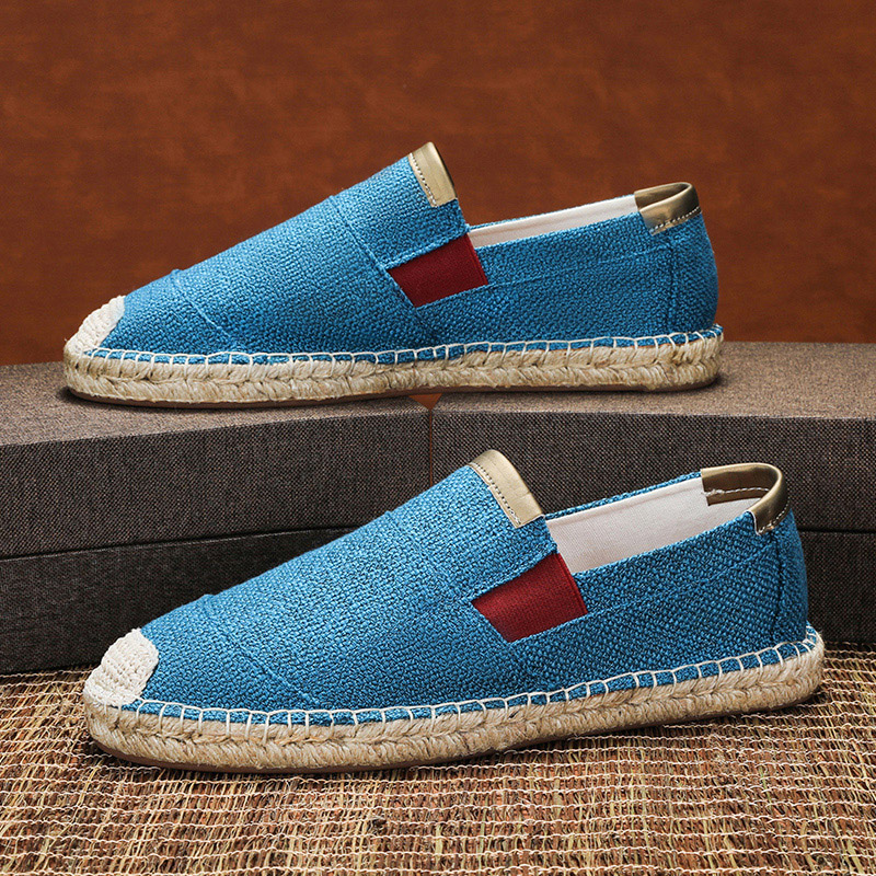 キャンバススニーカー新作2026カジュアル織り靴トレンド格安 - Espadrille Slip On のレビューと価格
