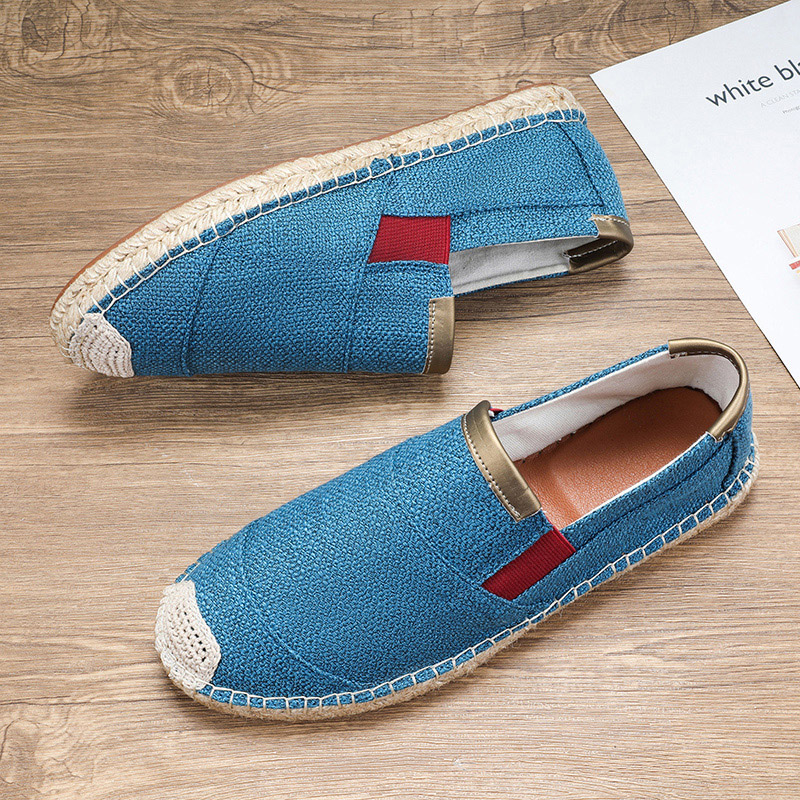 キャンバススニーカー新作2026カジュアル織り靴トレンド格安 - Espadrille Slip On のレビューと価格