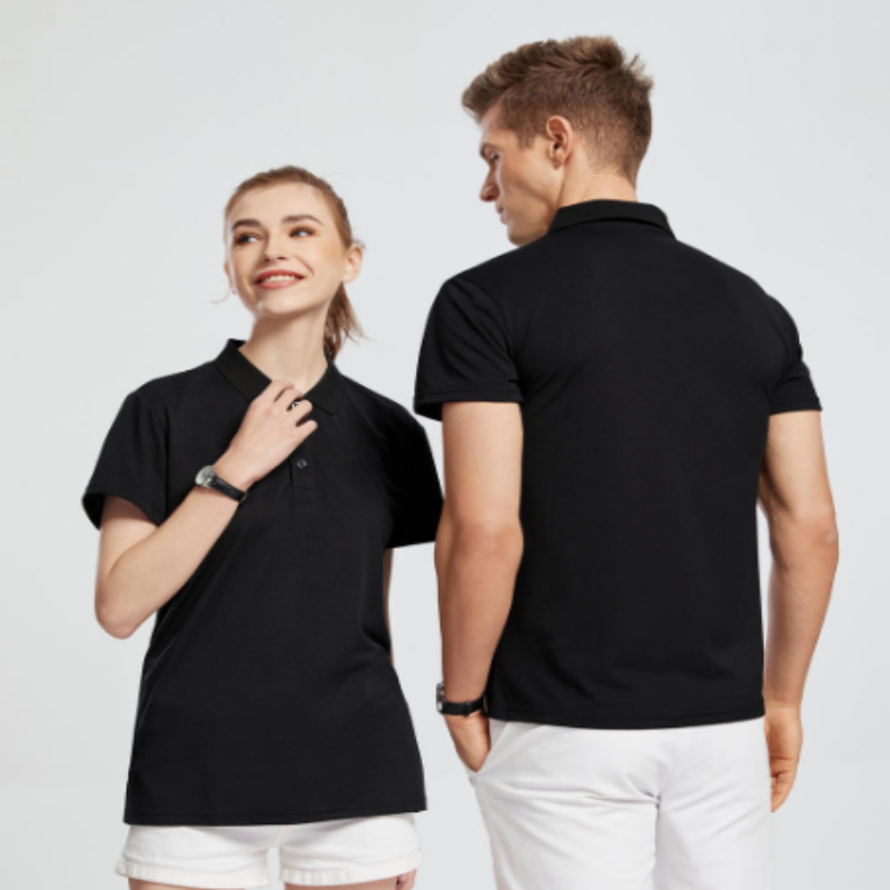 無地のしわになりにくいメンズ・レディースTシャツ、ポロシャツ - Polo Shirt Pique のレビューと価格