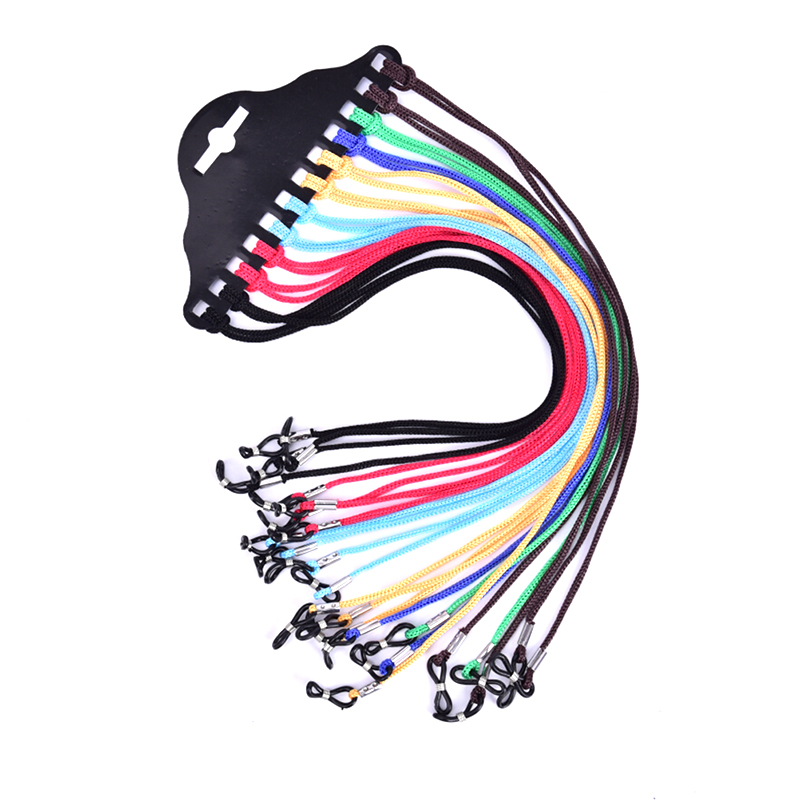 12 ピース/セットマルチカラーサングラスストラップコード眼 - Sunglass Retainer Cord のレビューと価格