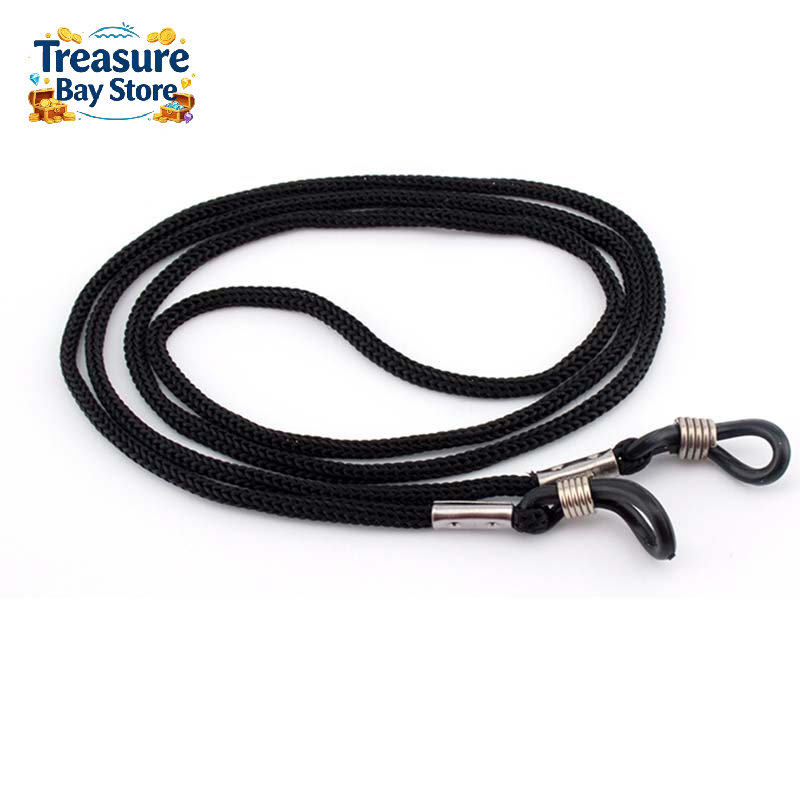 12/24/36/60 個眼鏡コード黒ナイロンコード眼鏡ホル - Sunglass Retainer Cord のレビューと価格