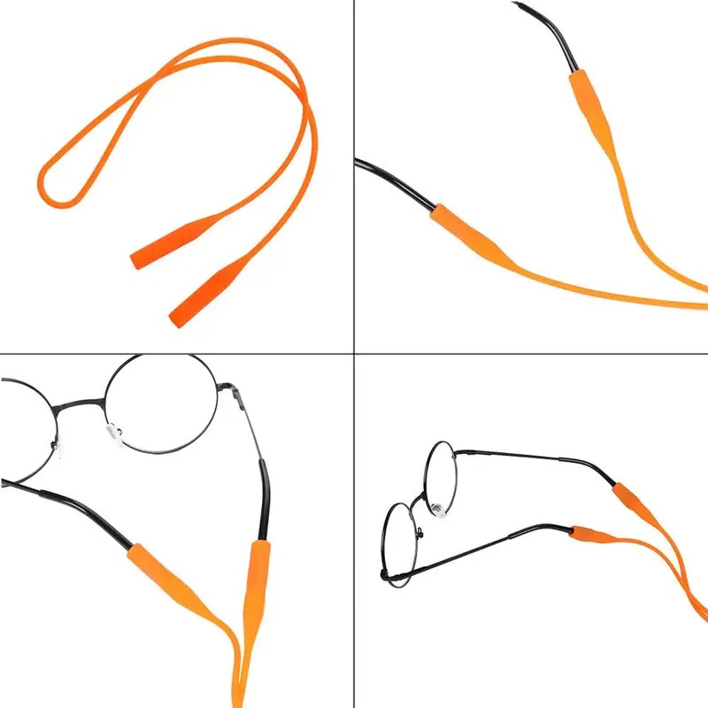 1個入りシリコン製メガネストラップ、メガネバンド、スポーツコ - Sunglass Retainer Cord のレビューと価格