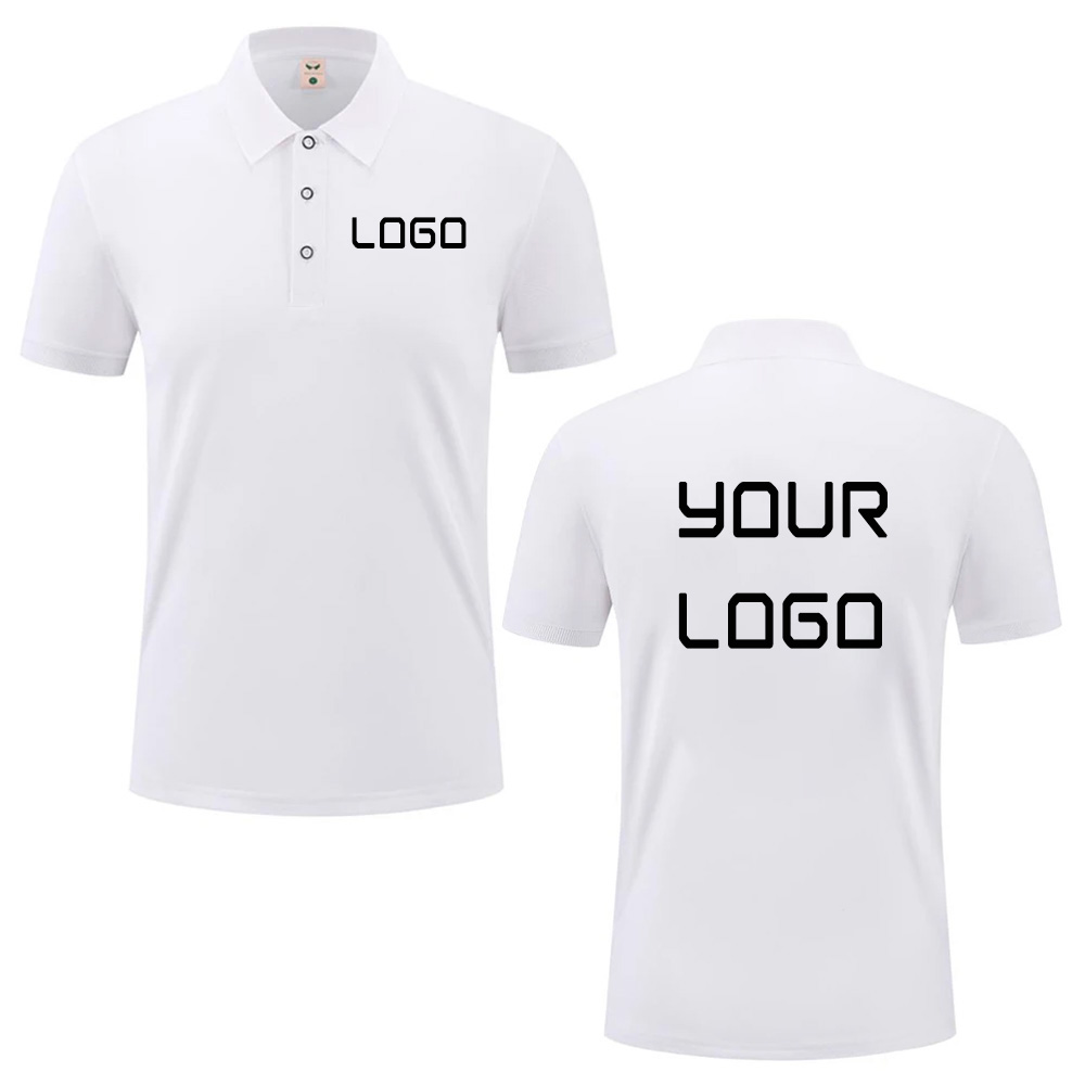 カスタムロゴプリント・テキスト・画像デザイン入りの夏用カジュ - Polo Shirt Pique のレビューと価格