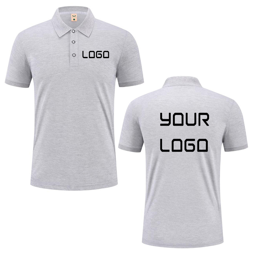 カスタムロゴプリント・テキスト・画像デザイン入りの夏用カジュ - Polo Shirt Pique のレビューと価格